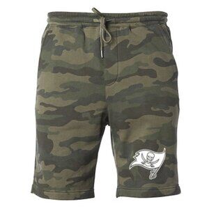NEW Tampa Bay Buccaneers Fleece Sweat Shorts Pants FOREST WOODLAND CAMO